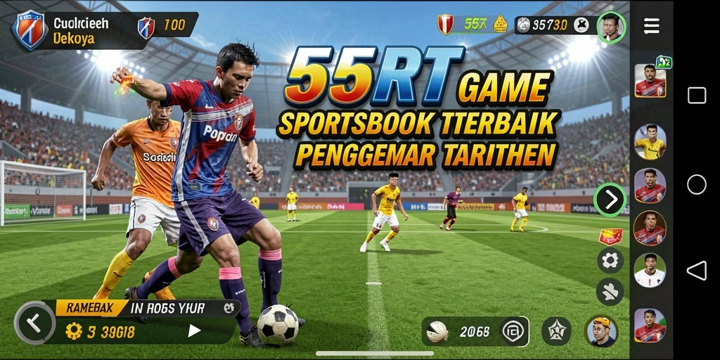 Tangkapan layar gameplay menarik dari aplikasi Sportsbook 55RT.