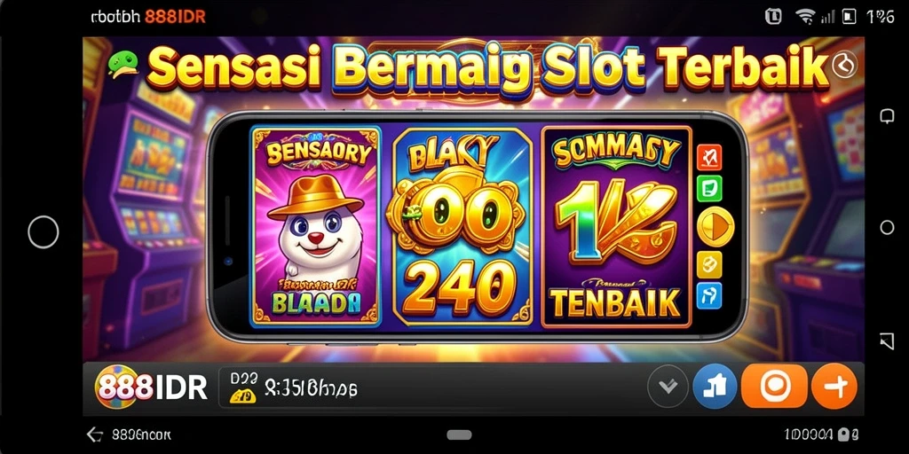 Screenshot 888IDR menampilkan gameplay dinamis dari slot yang menarik.
