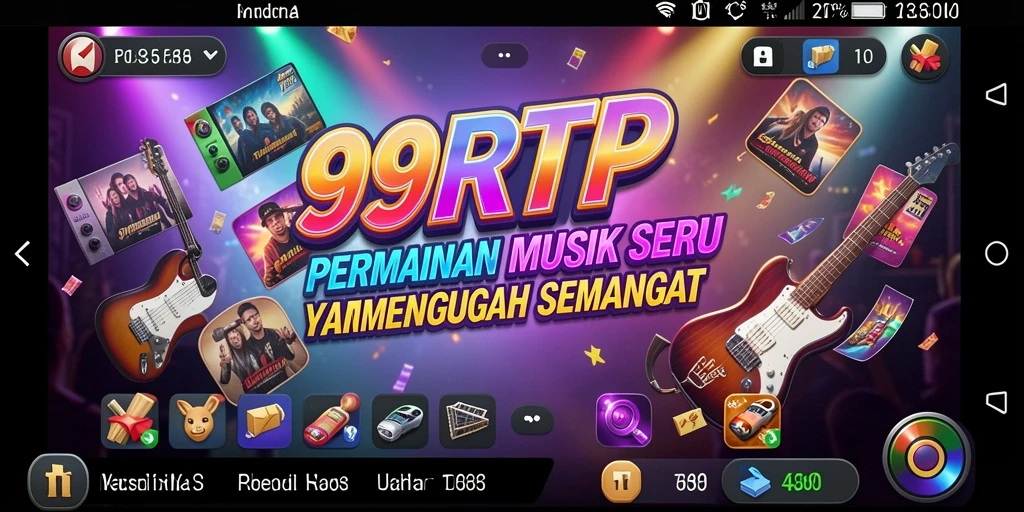 Screenshot gameplay 99RTP menampilkan pengalaman musik interaktif yang seru.