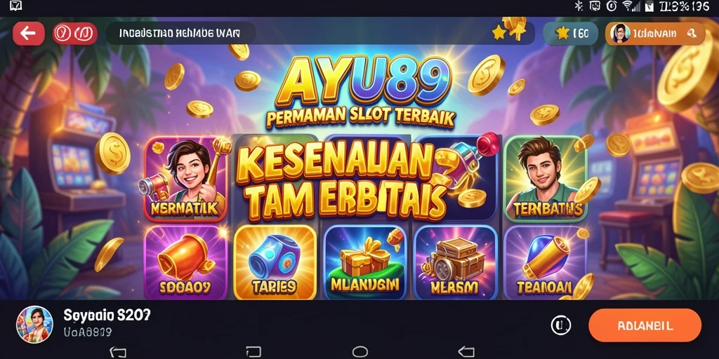 Gameplay menarik dan seru di AYU89 dengan Slot yang bervariasi.
