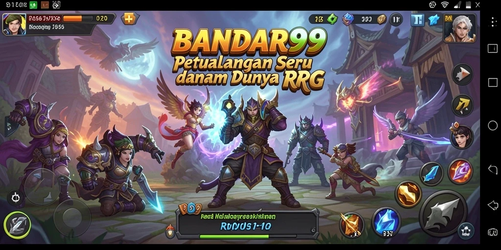 Tampilan gameplay BANDAR99 yang penuh aksi dan petualangan.