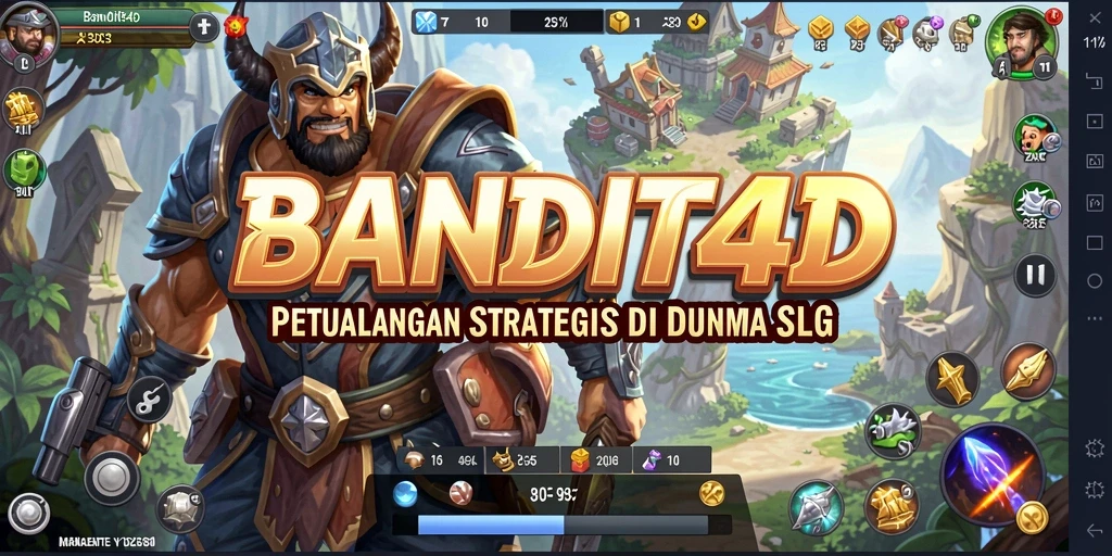 Tampilan gameplay BANDIT4D yang menarik dan strategis.