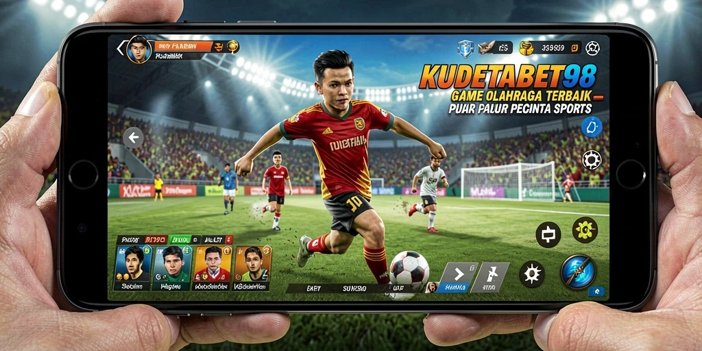 Tampilan gameplay seru dari KUDETABET98 dalam aksi olahraga.