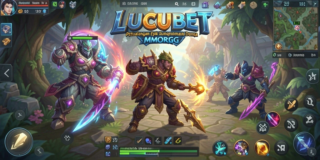 Gameplay menarik di LUCUBET dengan petualangan MMORPG yang seru.
