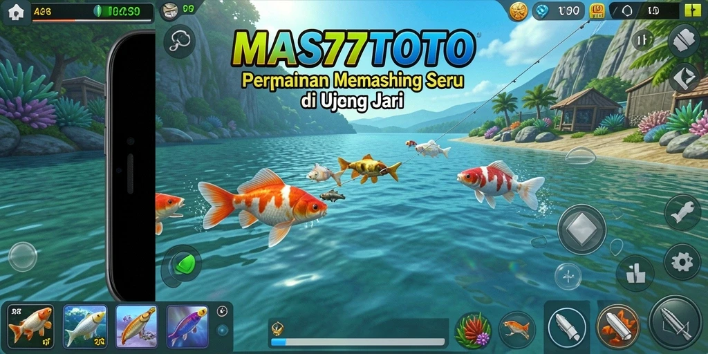 Tangkapan ikan yang memukau dan pemandangan laut yang cantik.