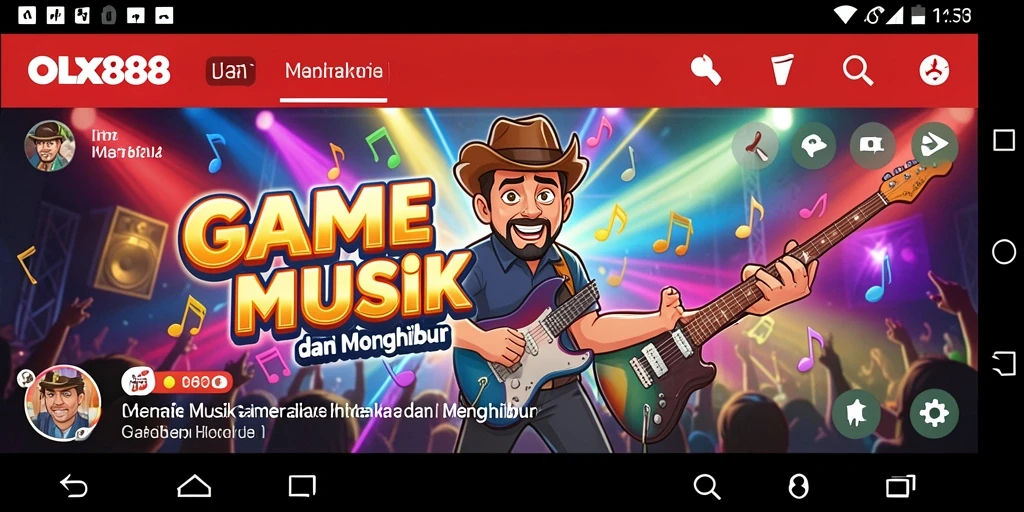Tampilan menarik dari gameplay OLX888 yang penuh warna.