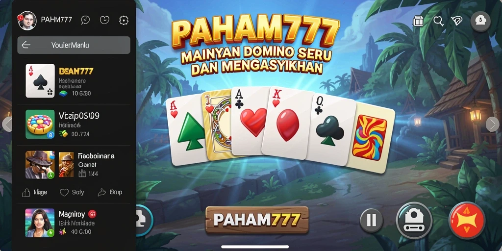Tampilan gameplay seru dari PAHAM777 dengan fitur menarik.