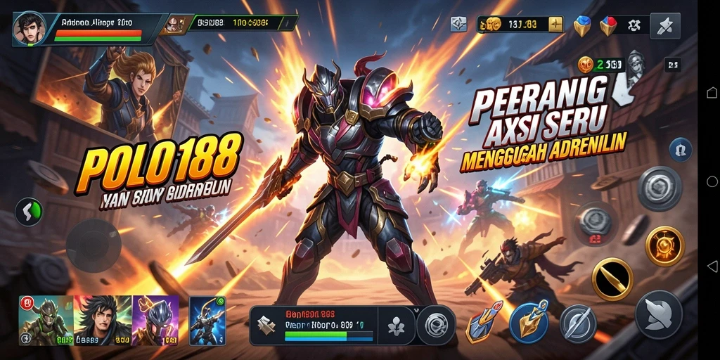 Tampilan gameplay POLO188 yang seru dan penuh aksi.