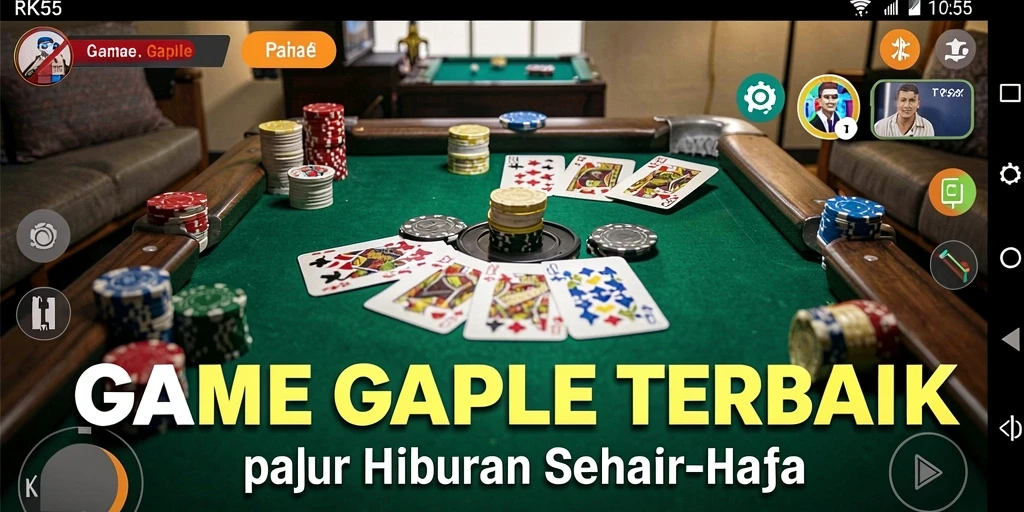 Screenshot gameplay Gaple yang menarik dan interaktif.