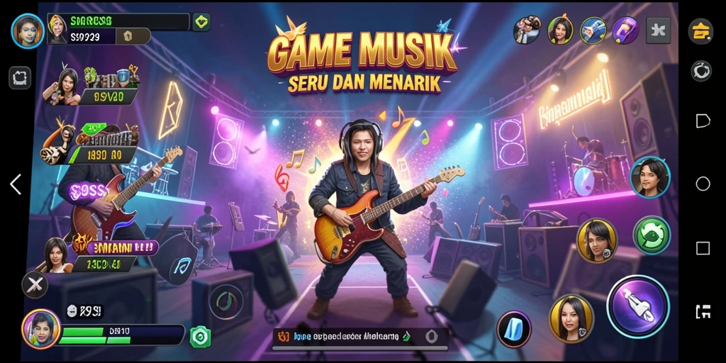 Tampilan gameplay S9S9 yang seru dan interaktif.