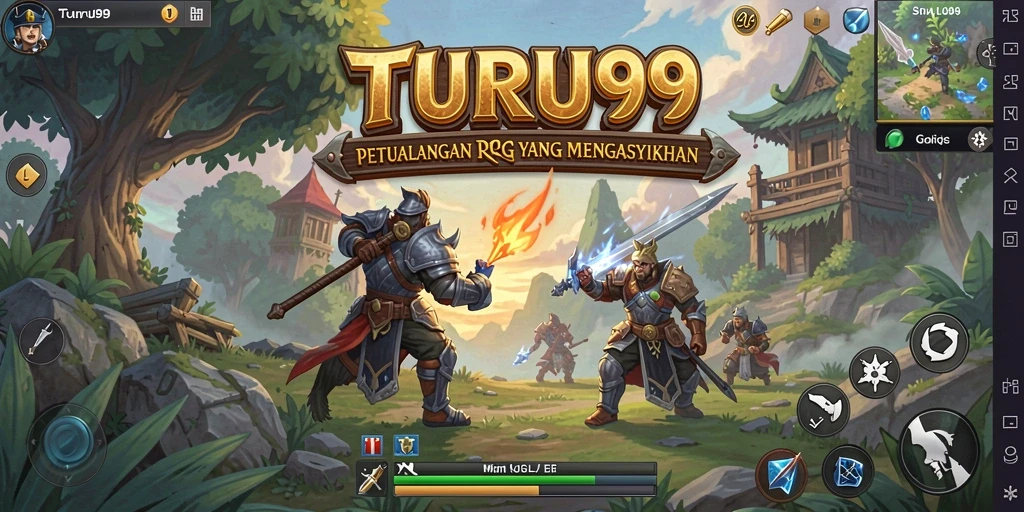 Tangkapan layar TURU99 menunjukkan aksi pertempuran yang mendebarkan.